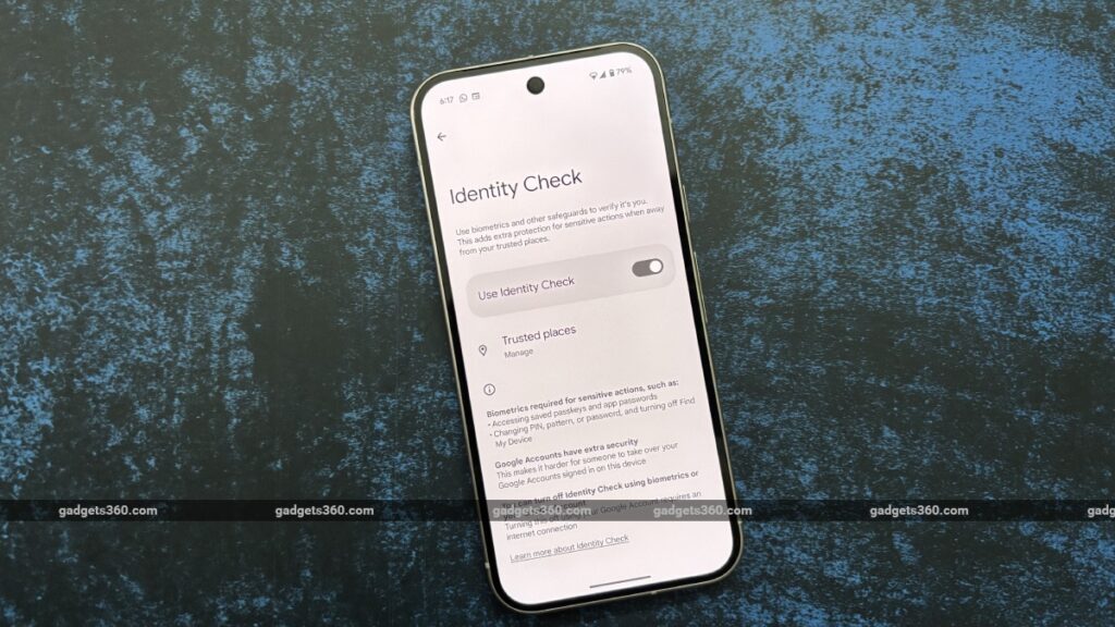Google’s Identity Check Security Feature Will Arrive on More Phones With Android 16: Report