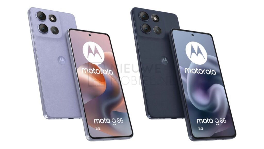 Moto G86 Design Renders Leak Online; Likely to Get Triple Rear Camera Unit