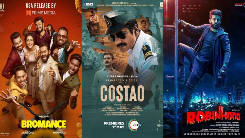 OTT Releases This Week (April 28 – May 4): Bromance, Costao, Kull, Robinhood, and More