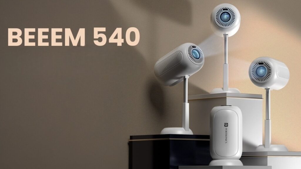 Portronics Beem 540 Smart LED Projector Launched in India WIth 4,000 Lumens Brightness: Price, Specifications